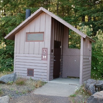 Campground bathroom