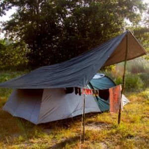 Camping Tent and Tarp